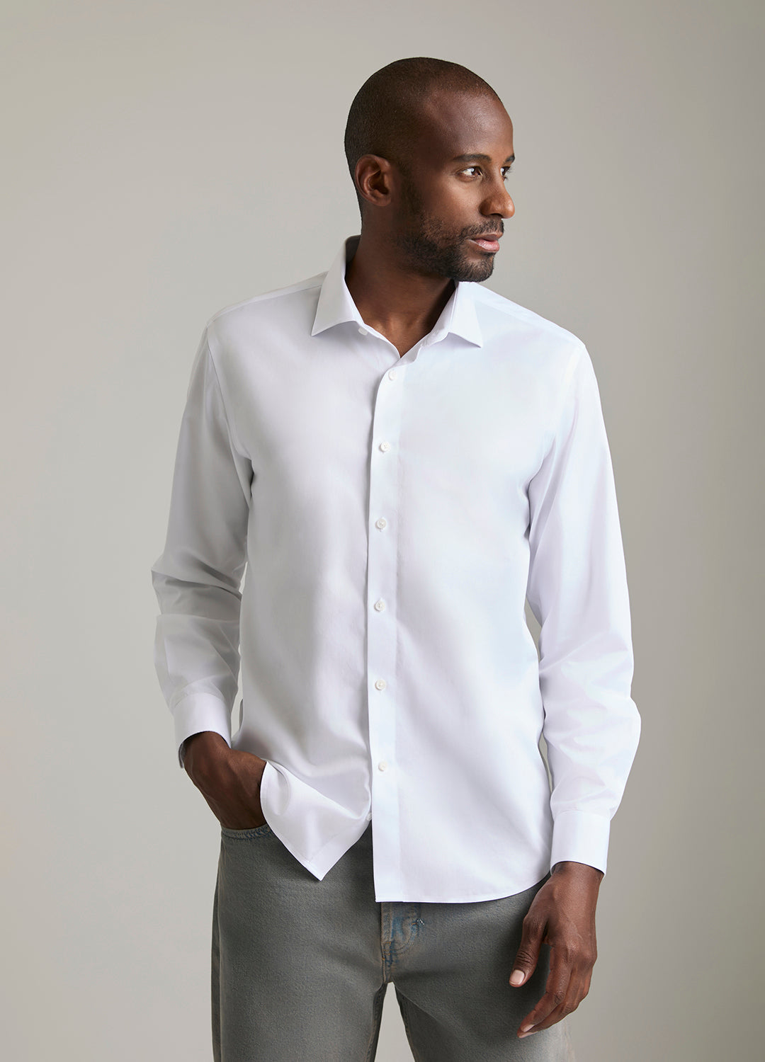 Camisa Branca Masculina – Cigno1