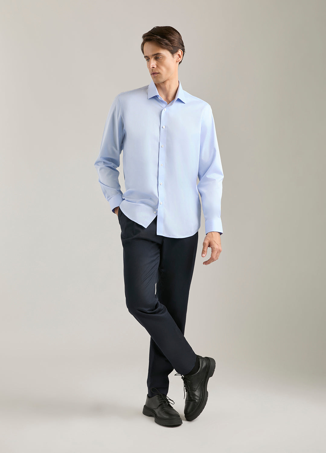 Camisa Azul Masculina