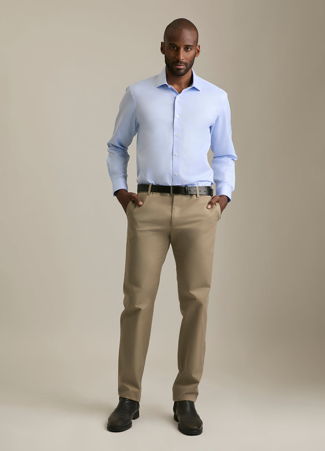 Camisa Ondulado Azul Masculina