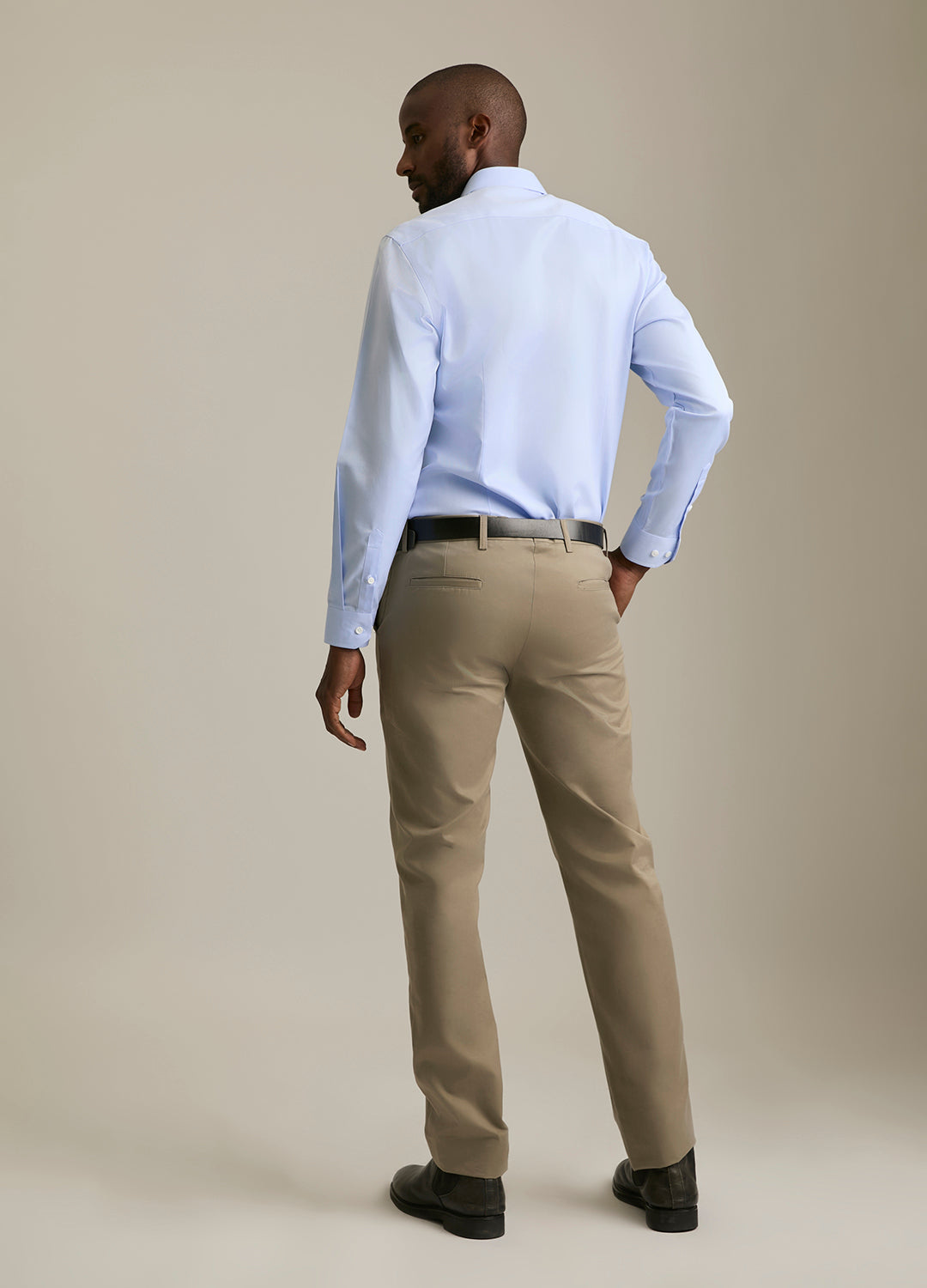 Camisa Ondulado Azul Masculina