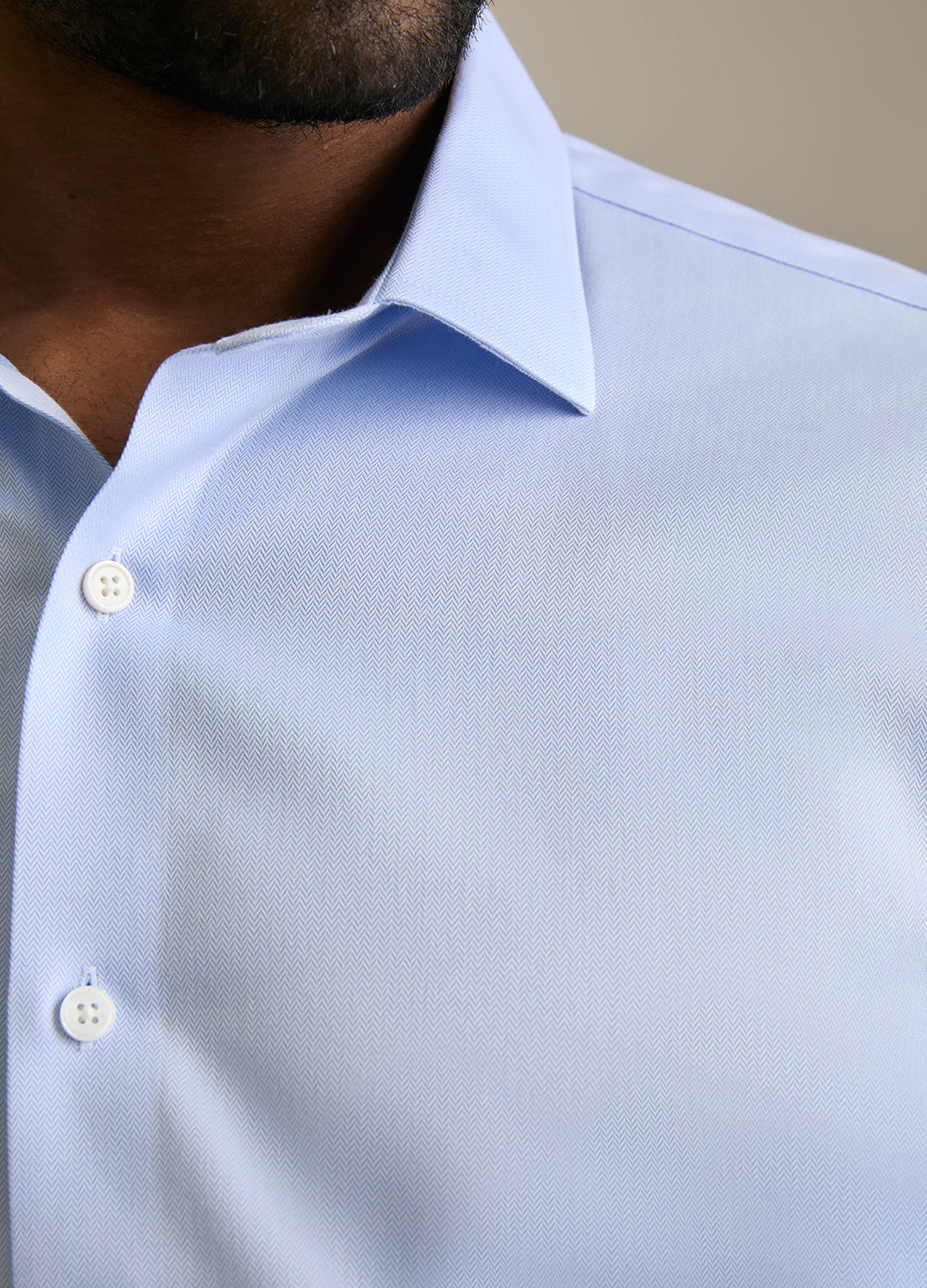 Camisa Ondulado Azul Masculina