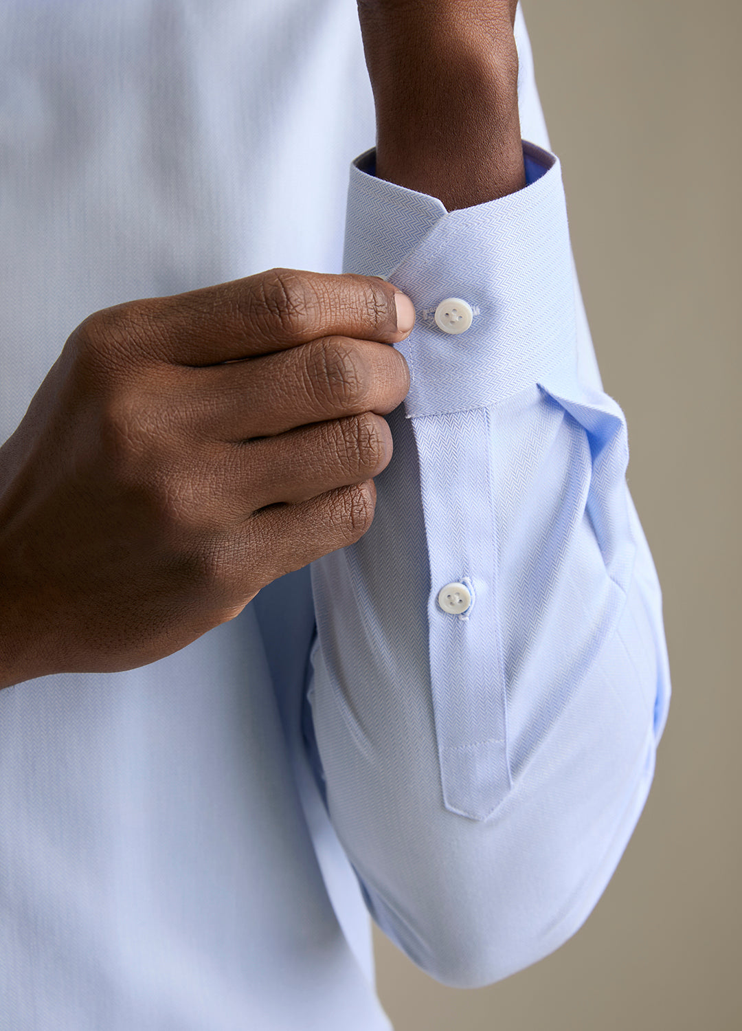 Camisa Ondulado Azul Masculina