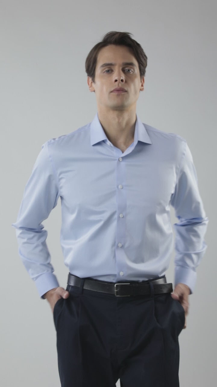 Camisa Azul Masculina